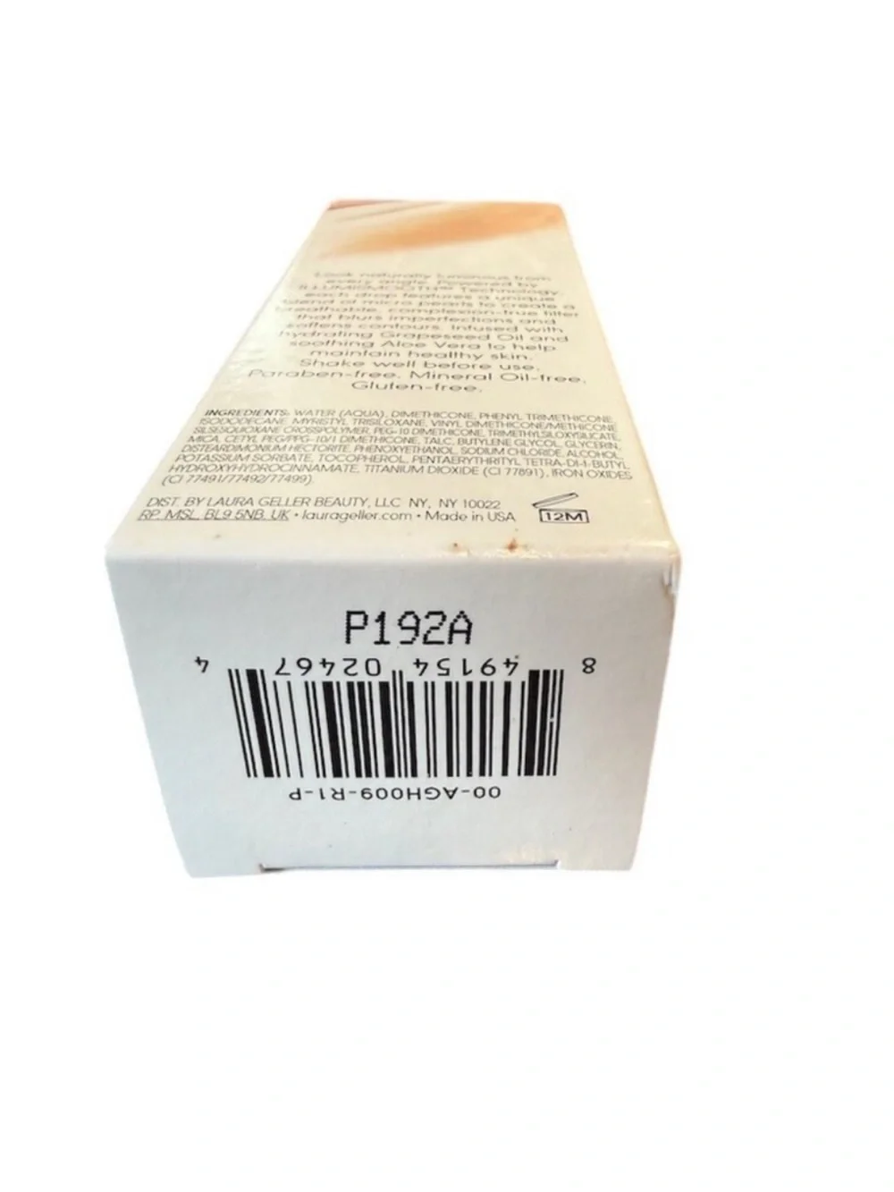 Laura Geller Filter First Foundation Cognac 1oz New (Warm Tan)